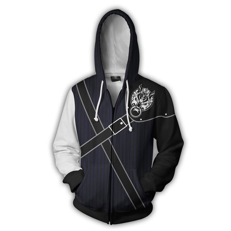 Final Fantasy Hoodie Digital P - огляд і ціна Anime Merchandise Hoodie