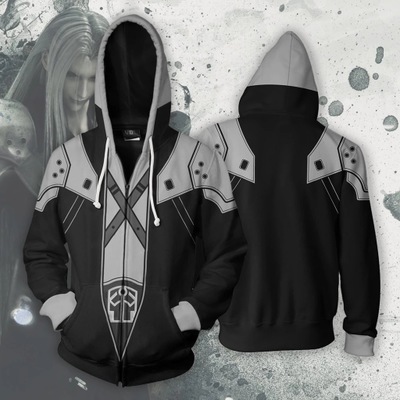 Final Fantasy Hoodie Digital P - огляд і ціна Anime Merchandise Hoodie