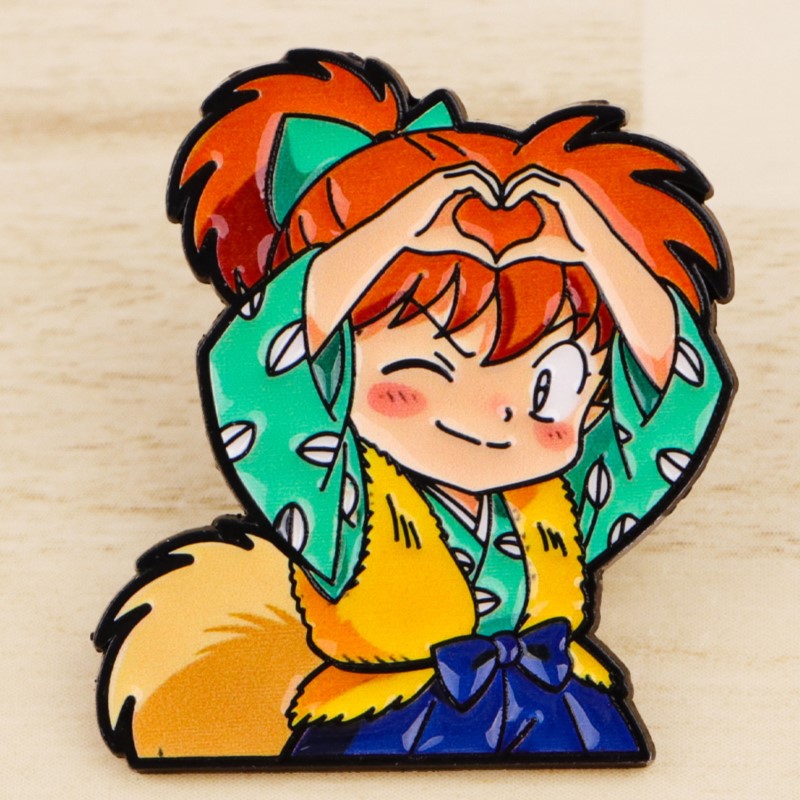 Cute Wolf Ear Fantasy Characte - огляд і ціна Enamel Pin Set