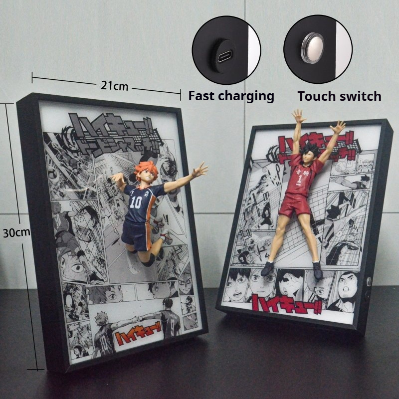 Haikyuu!! 3d Light Painting 21 - огляд і ціна Anime Merchandise Haikyuu
