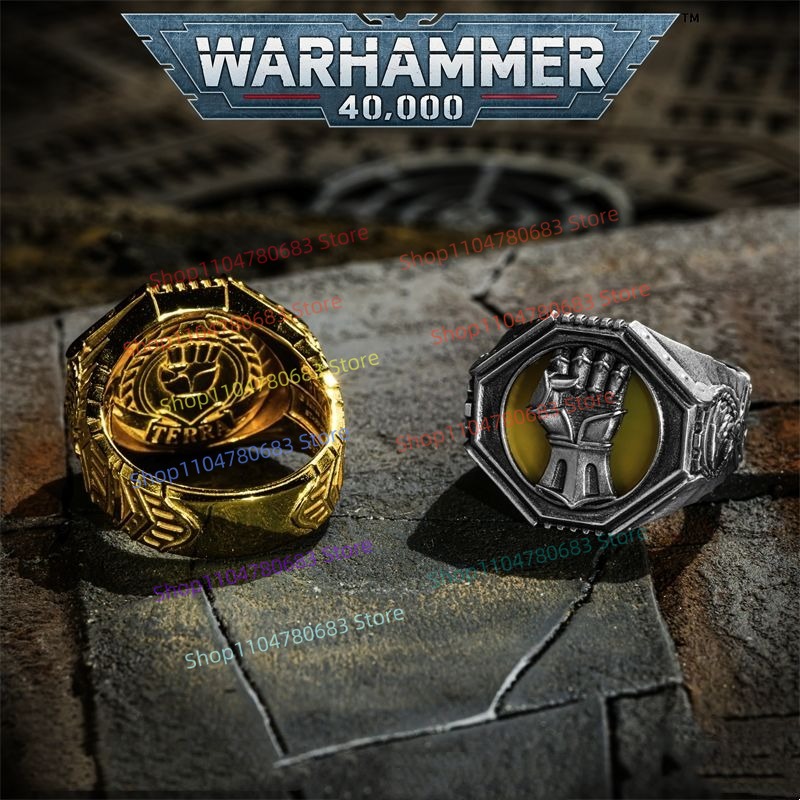40K Imperial Fists Dorn Insign - огляд і ціна Premium Anime Merchandise