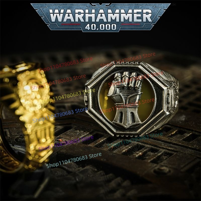 40K Imperial Fists Dorn Insign - огляд і ціна Premium Anime Merchandise