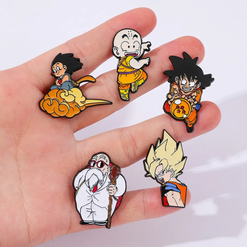 5 Pcs Classic Popular Anime Br - огляд і ціна Enamel Pin Set