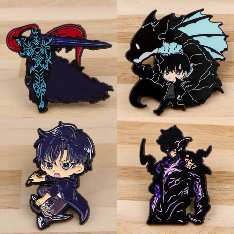 Dark Tone Shadow Monster Sword - огляд і ціна Enamel Pin Set