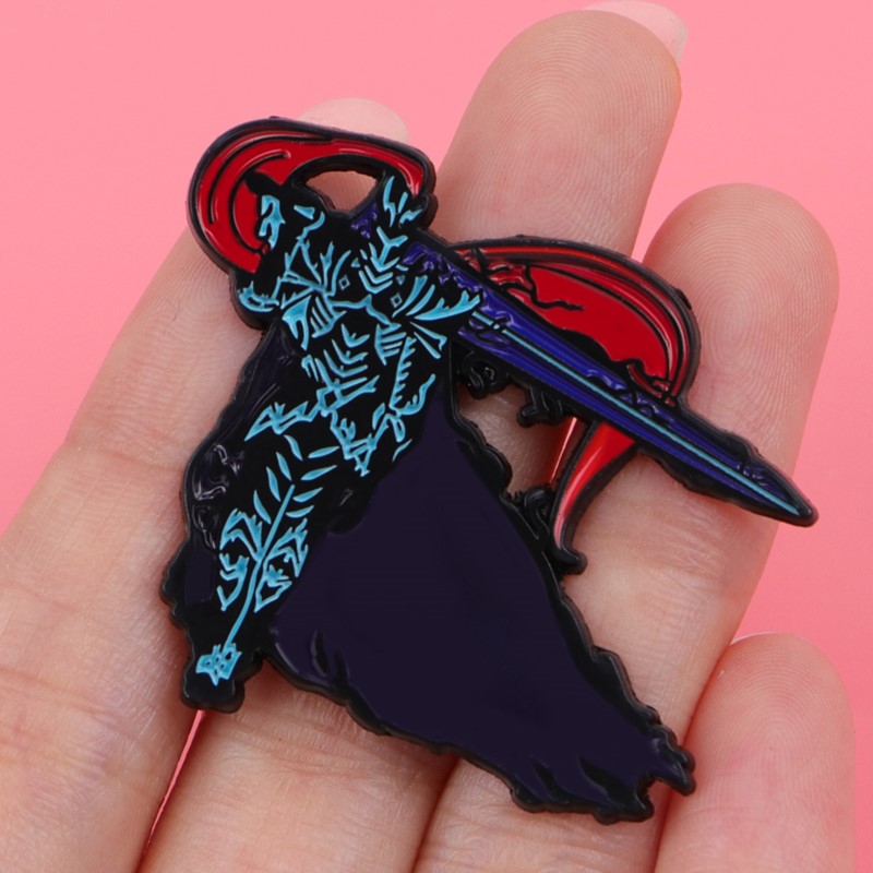 Dark Tone Shadow Monster Sword - огляд і ціна Enamel Pin Set