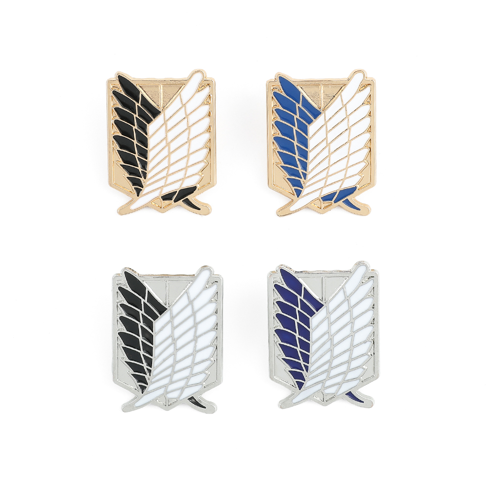 Anime Attack on Titan Enamel B - огляд і ціна Enamel Pin Set