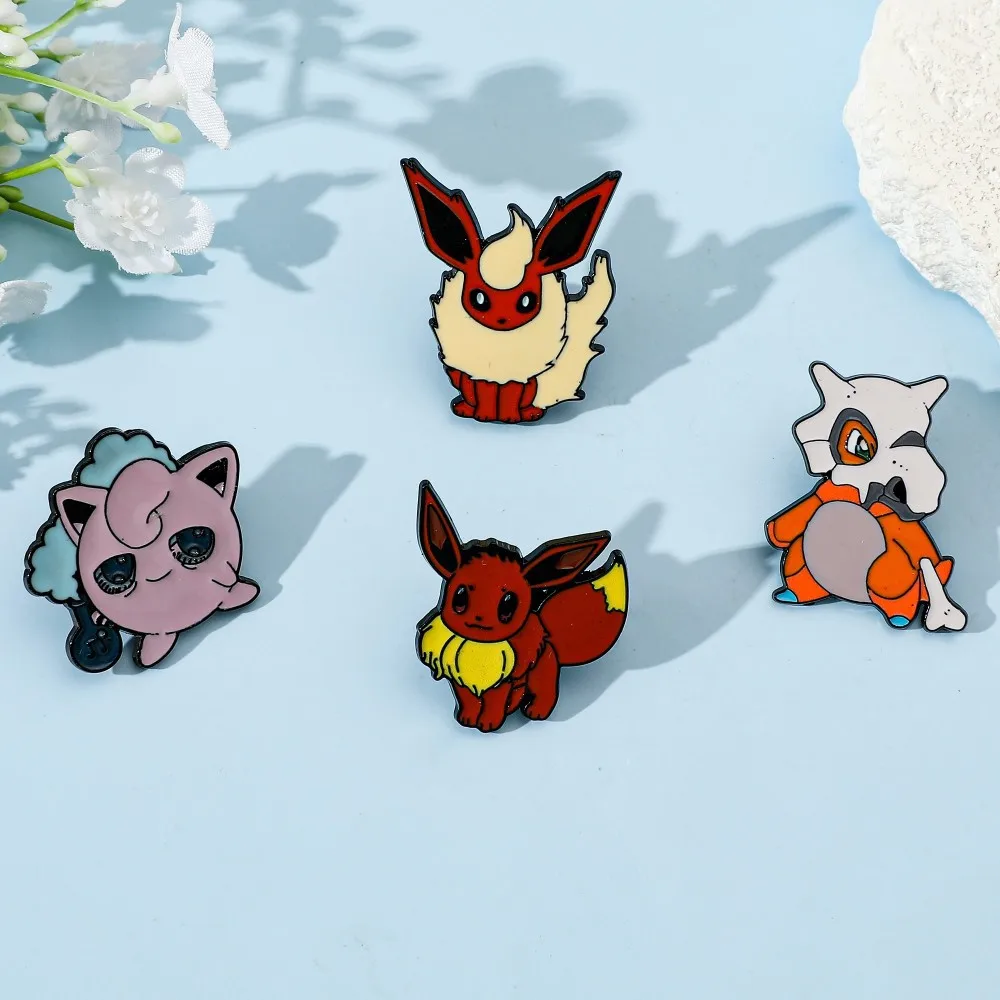 4 Pcs Characters Cartoon Brooc - огляд і ціна Enamel Pin Set