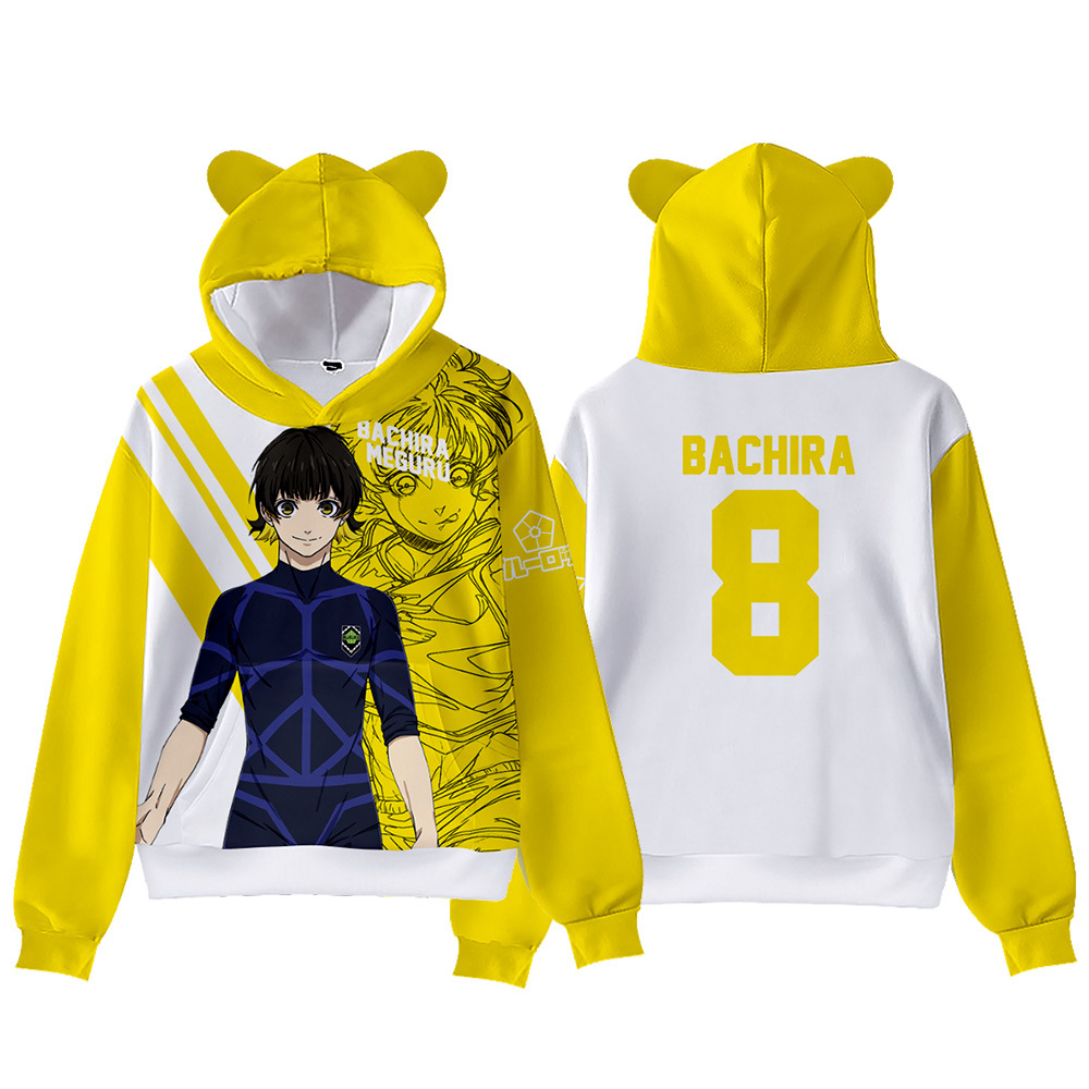3D New Anime BLUE LOCK Merchan - огляд і ціна Anime Merchandise Hoodie