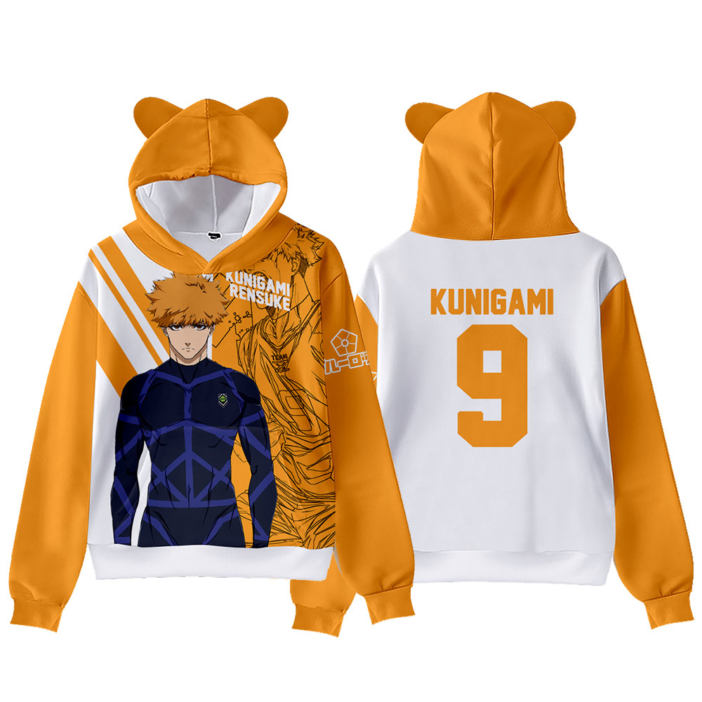 3D New Anime BLUE LOCK Merchan - огляд і ціна Anime Merchandise Hoodie